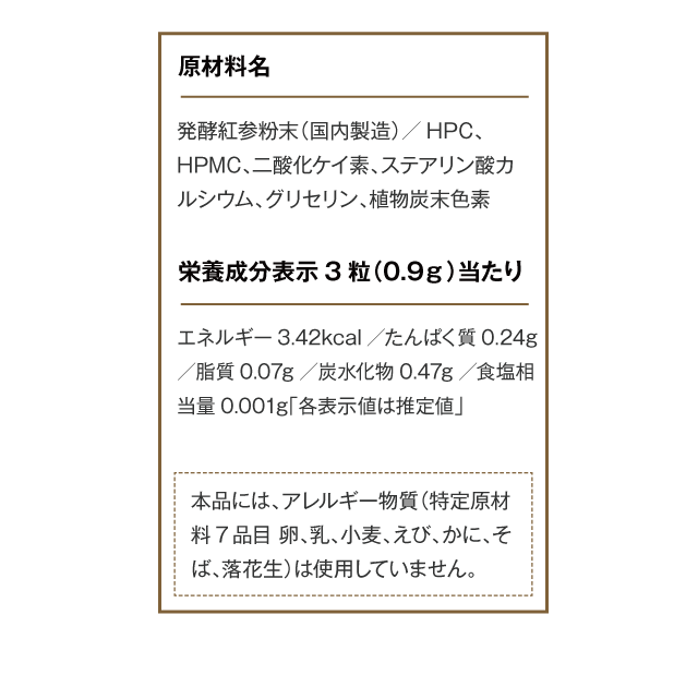 神秘の健康力』商品一覧 ｜高麗人参 健康食品 通販市場売上高NO.1【金