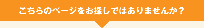 こちらのページをお探しではありませんか？